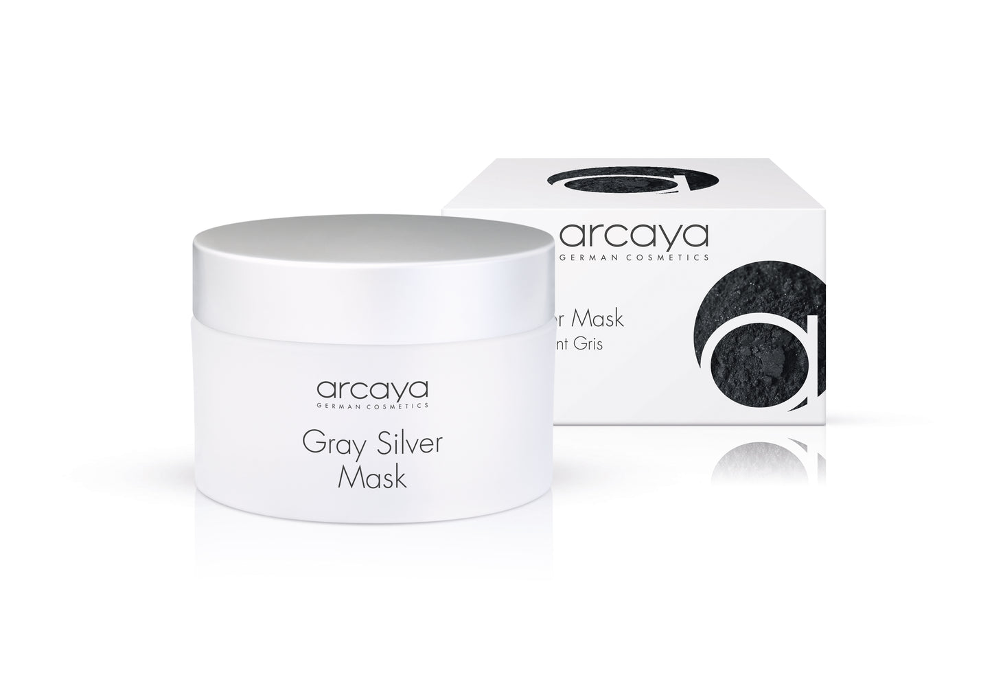 Gray Silver Mask